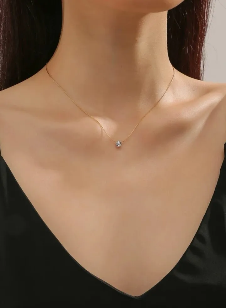 18k Gold Plated Stainless Steel Necklace