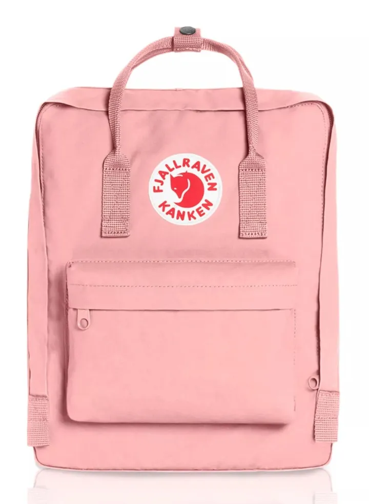 Kanken Classic Casual Backpack School Bag 16 Inches Pink
