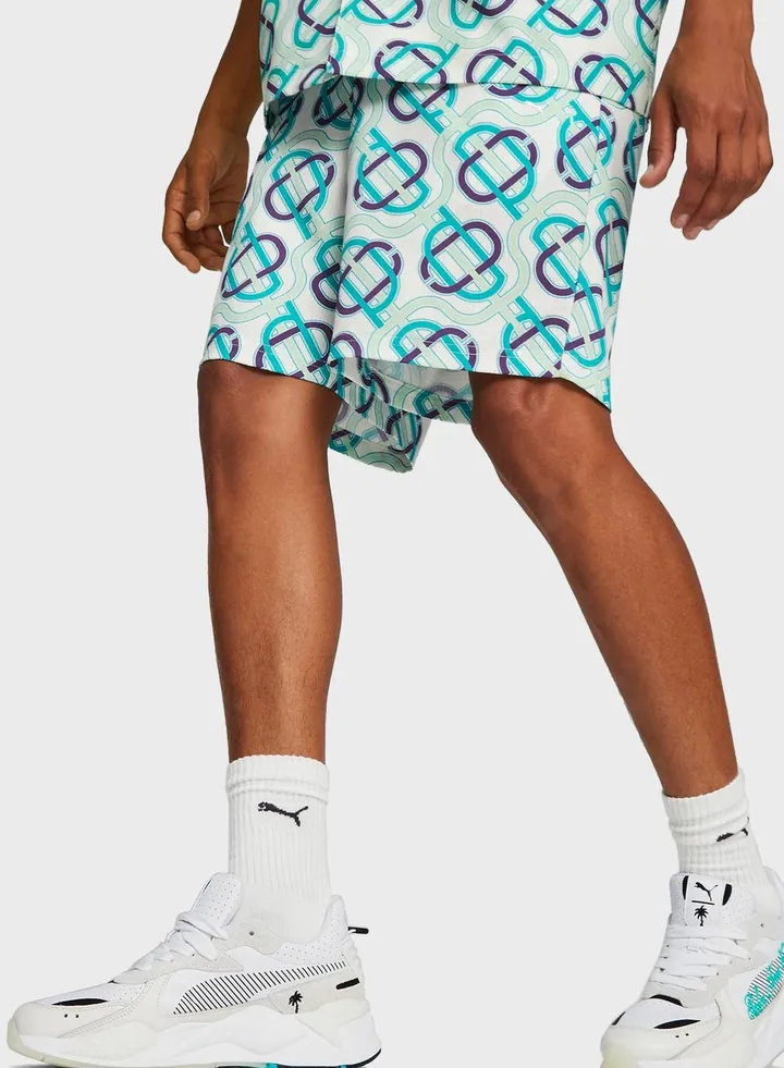 8" Ptc Aop Shorts