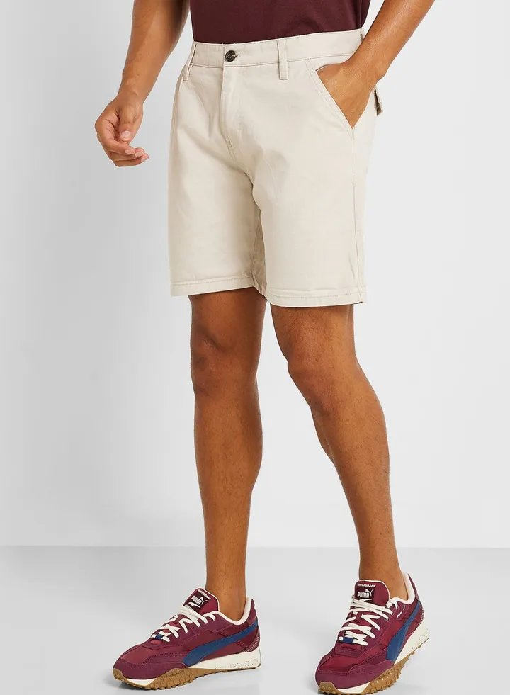 Mens Cotton Twill Chino Short
