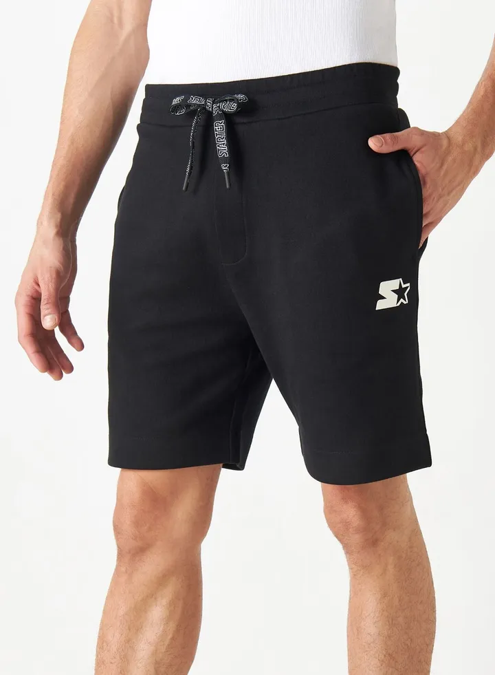 Logo Print Shorts