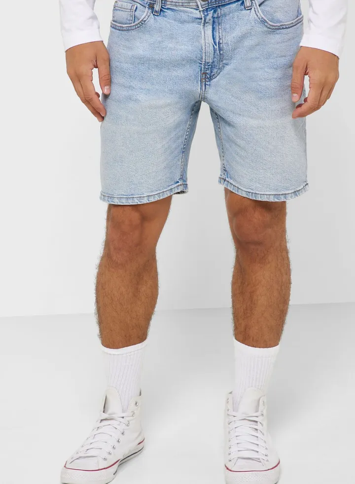 Casual Straight Shorts