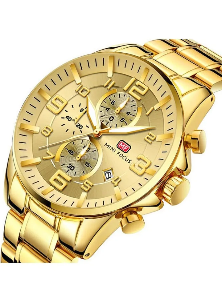 Men's Stainless Steel Analog Watch MF0278G.03