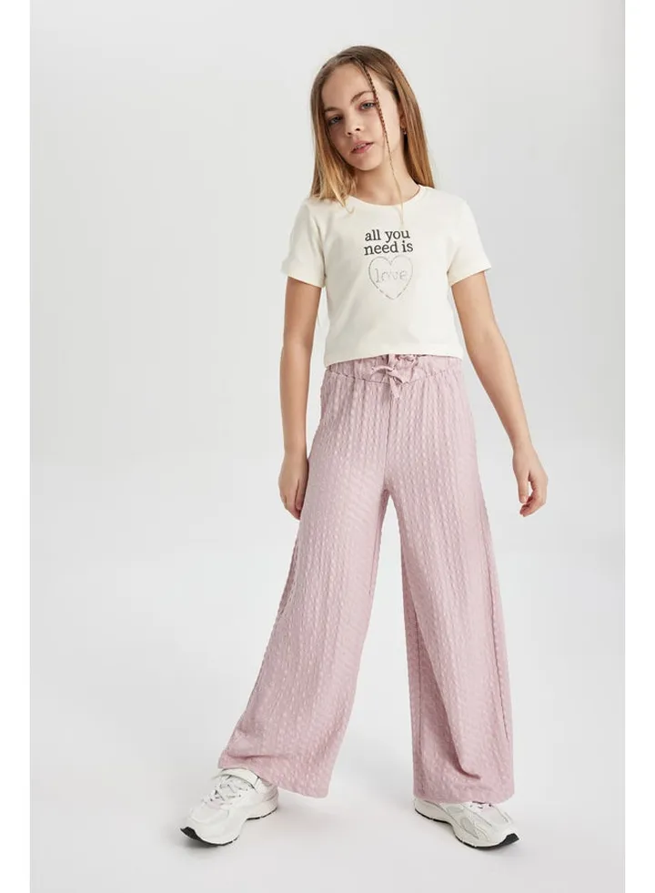 Girl Cropped Fit Knitted Set - 2 Pack 