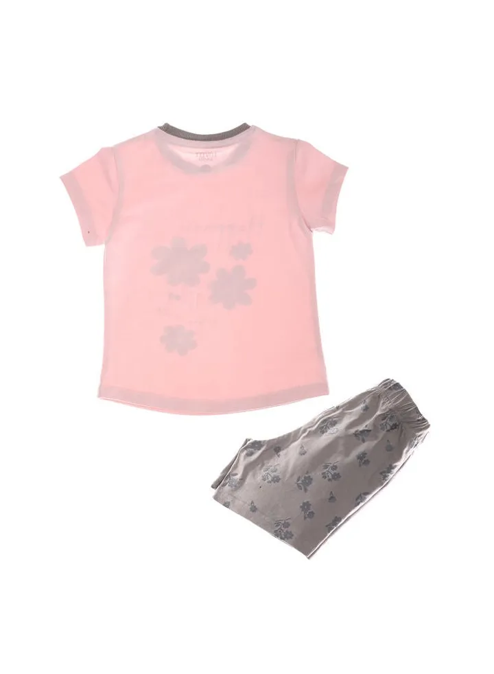 Girls Shorts & T-shirt Set