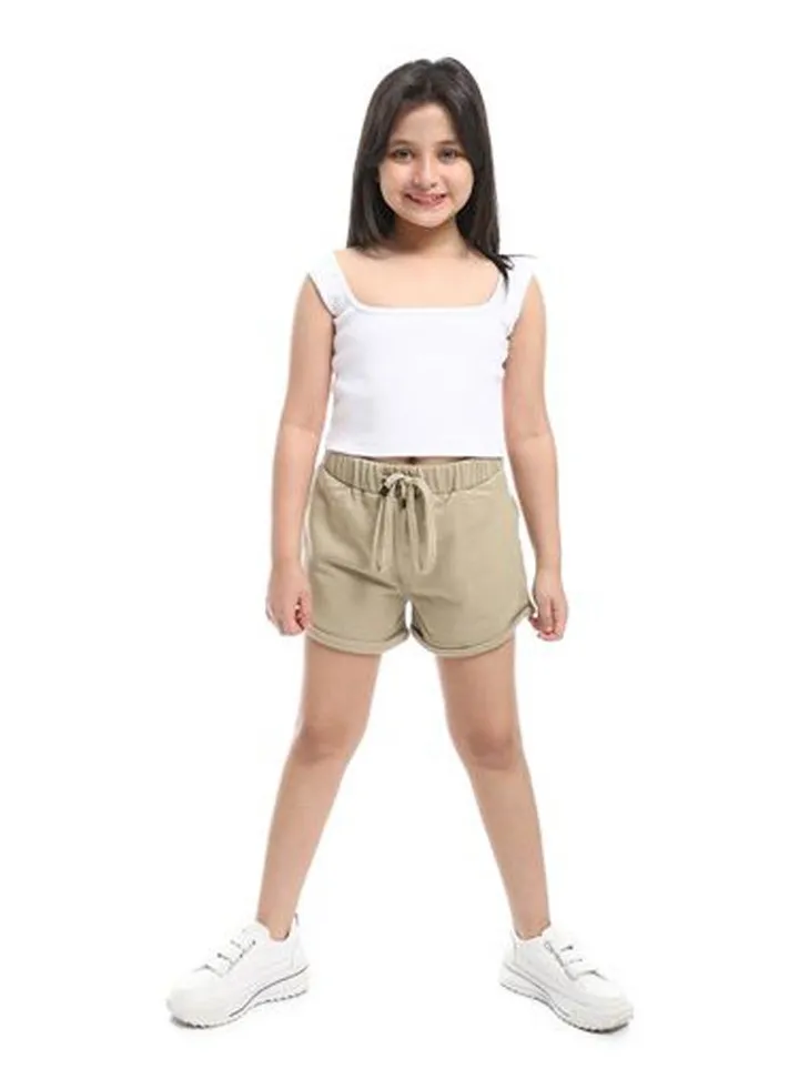 Girls Crop Top & shorts set
