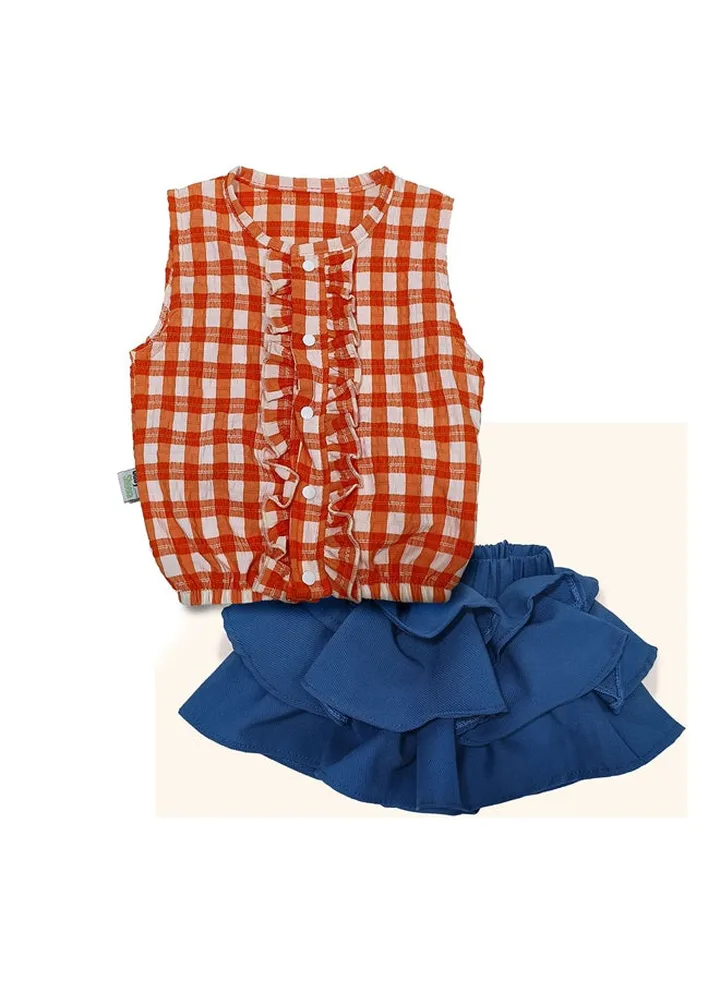 Baby Set - Shirt And Skirt