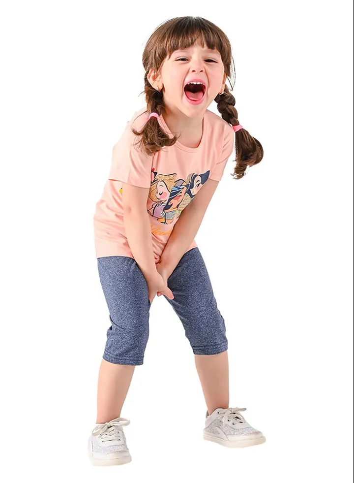 Kids Girls Set Two Pieces Top & leggings