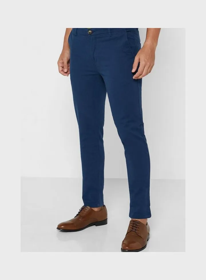 Men Chino Trouser Navy
