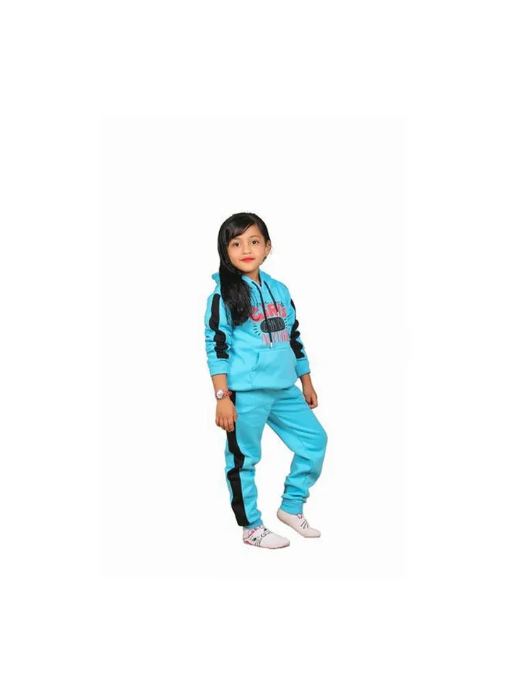 Printed DO Training Suit With Pocket Turquoise