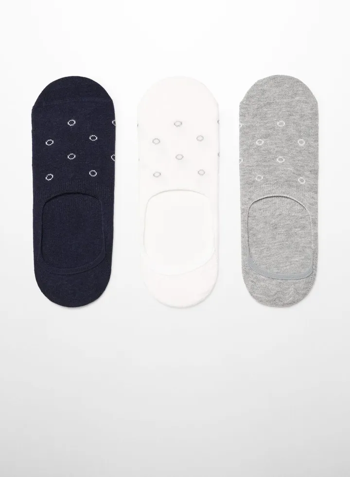 3 Pack No Show Socks