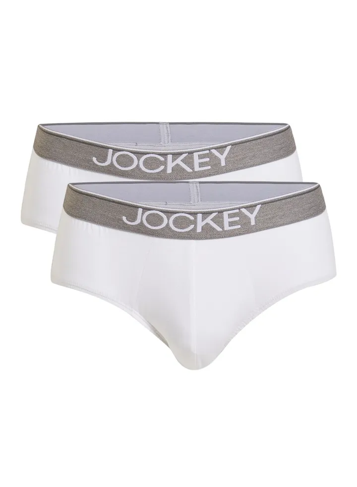 2 Pack Comfort Cotton Briefs White