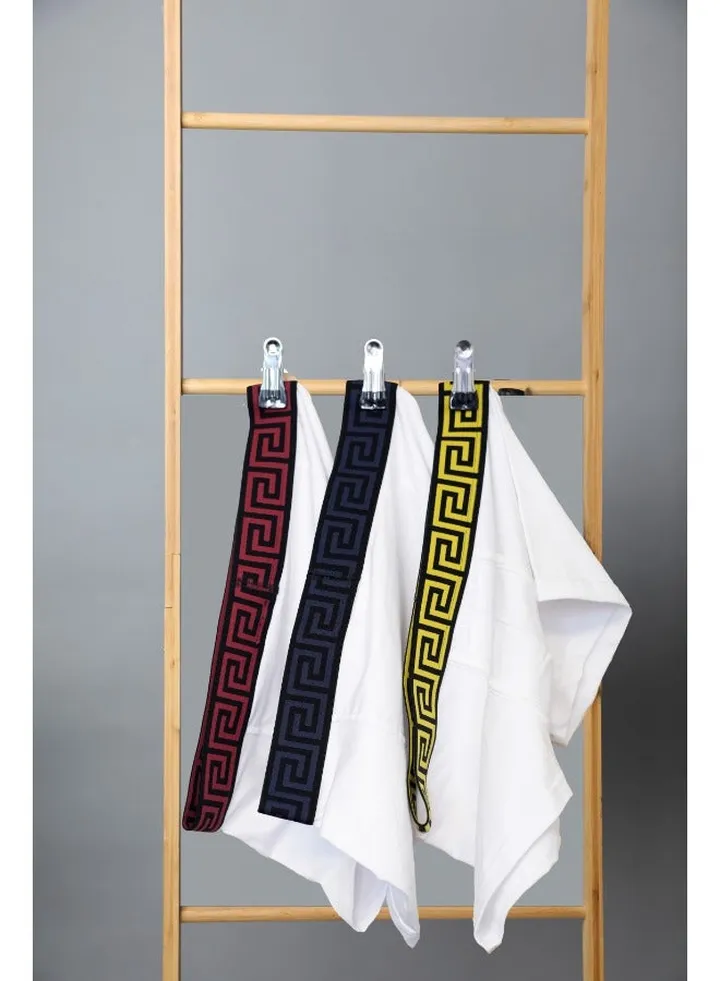 Mens Boxer Shorts Soft Cotton Men Pack Breathable Mens Underwear (Pack of 3)