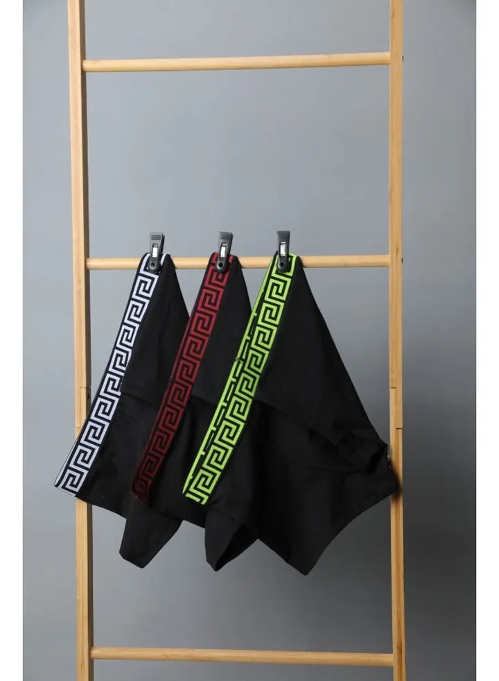 Mens Boxer Shorts Soft Cotton Men Pack Breathable Mens Underwear (Pack of 3)