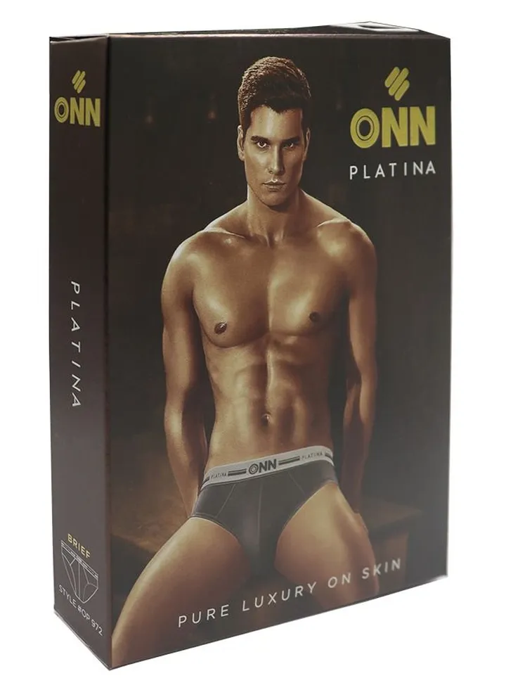Mens Fashion Brief Luxury