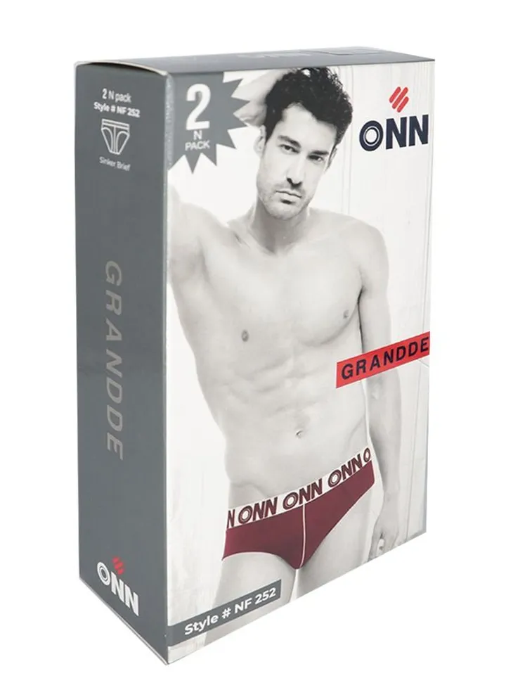 Mens Brief 2pc Cotton