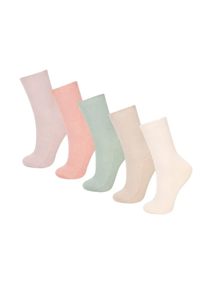Woman High Cut Socks - 5 Pack