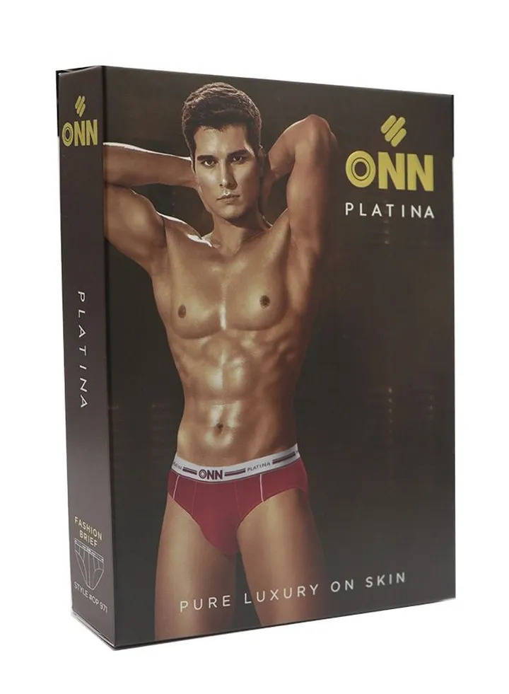Mens Fashion Brief Luxury
