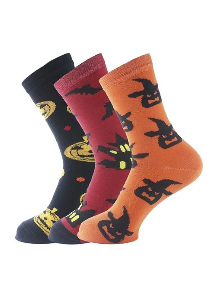 Classic Halloween Socks Multicolour