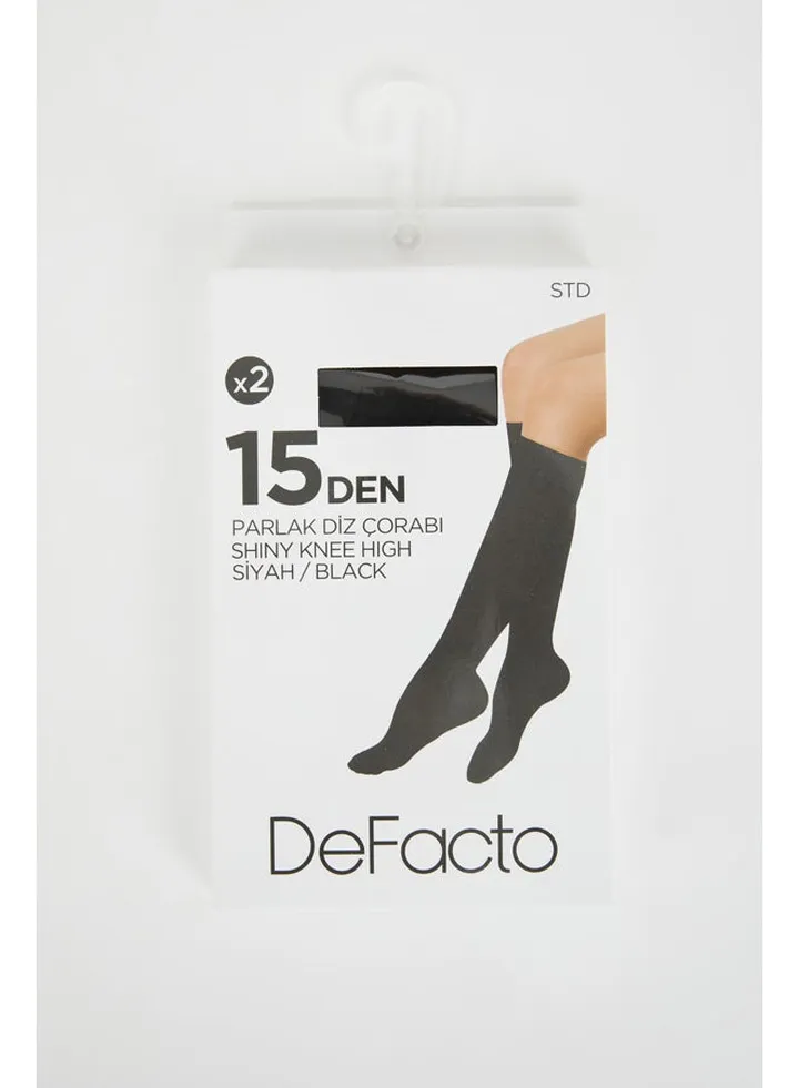 Woman Knee Socks - 2 Pieces