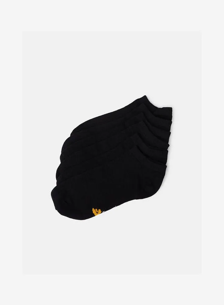 Casual Cotton Socks Black
