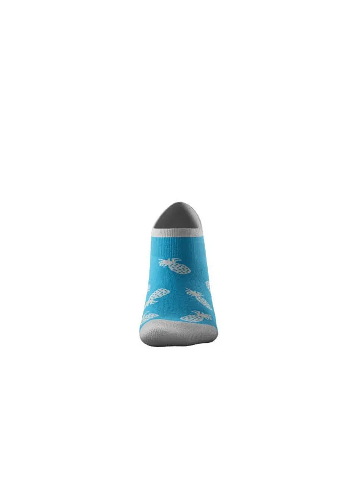 Casual Ultra Low Socks Dark Turquoise/White