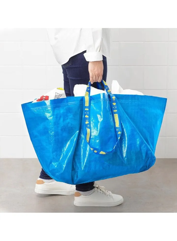 Carrier Bag Large Blue 55x37x35 Cm 71 L