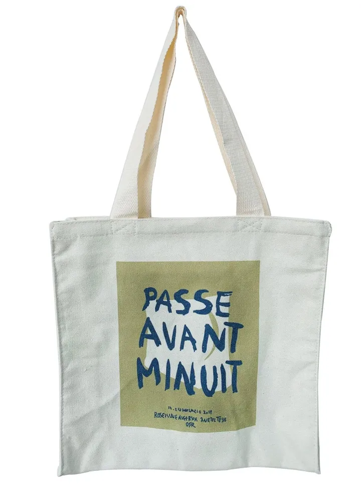 Canvas Tote Bag Aesthetic for Women Cute Reusable Tote Bags with Metal Zipper Words Pattern Big Canvas Tote Bags for Girls Shopping School Students Library (14.5 * 13.5 inch)