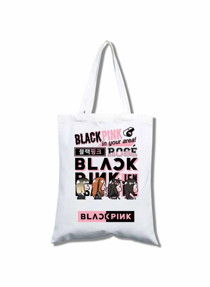 Blackpink Shopping Bag Cotton Tote Bag