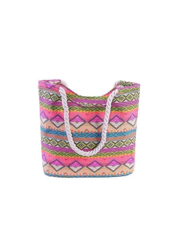 Canvas Summer Beach Tote Shoulder Shopping Travel Bag for Women Girls Ladies