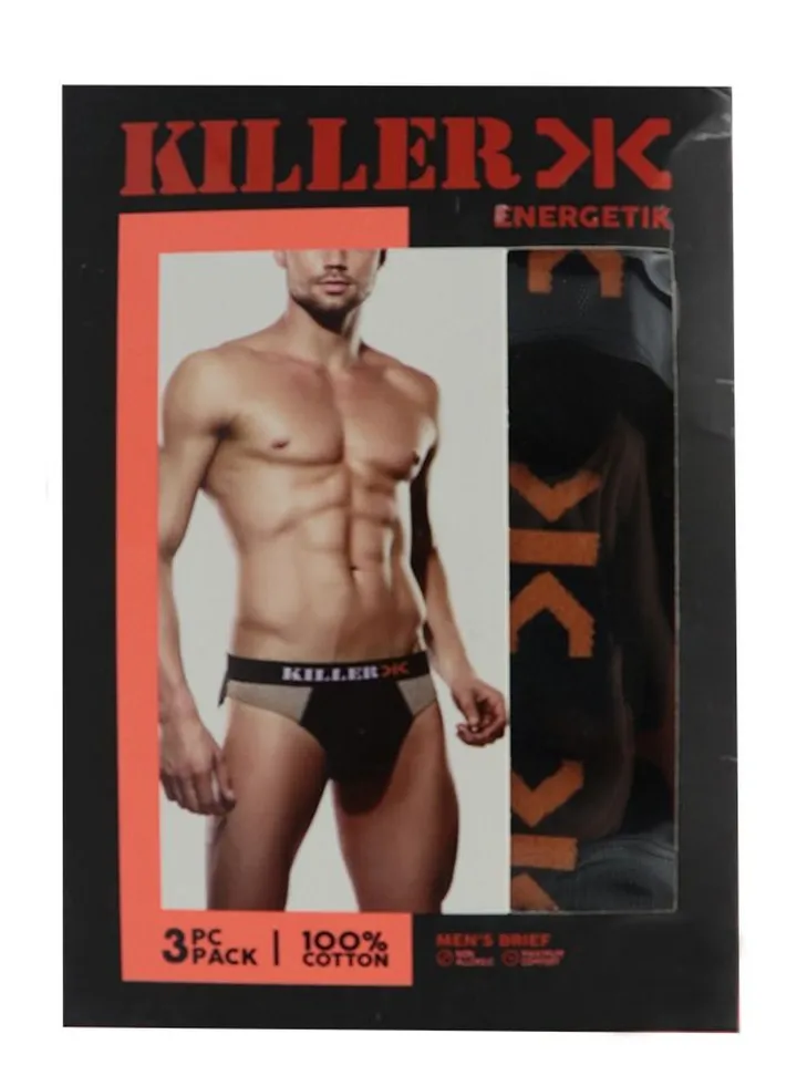 Mens Brief 3pc Cotton Premium