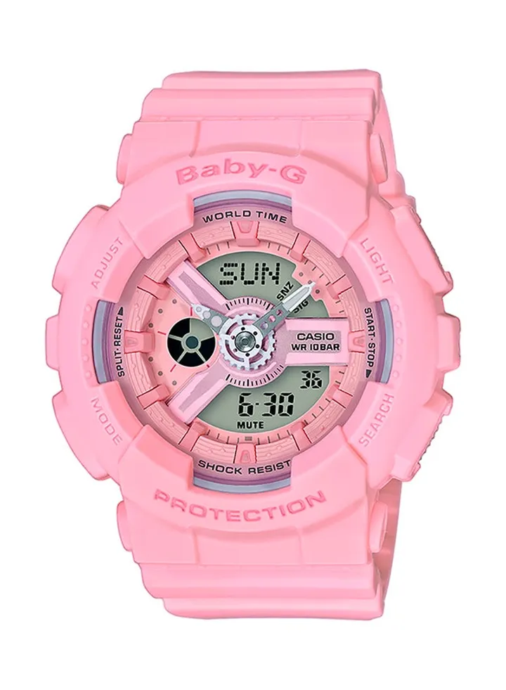 Girls' Baby-G Analog/Digital Watch BA-110-4A1ER