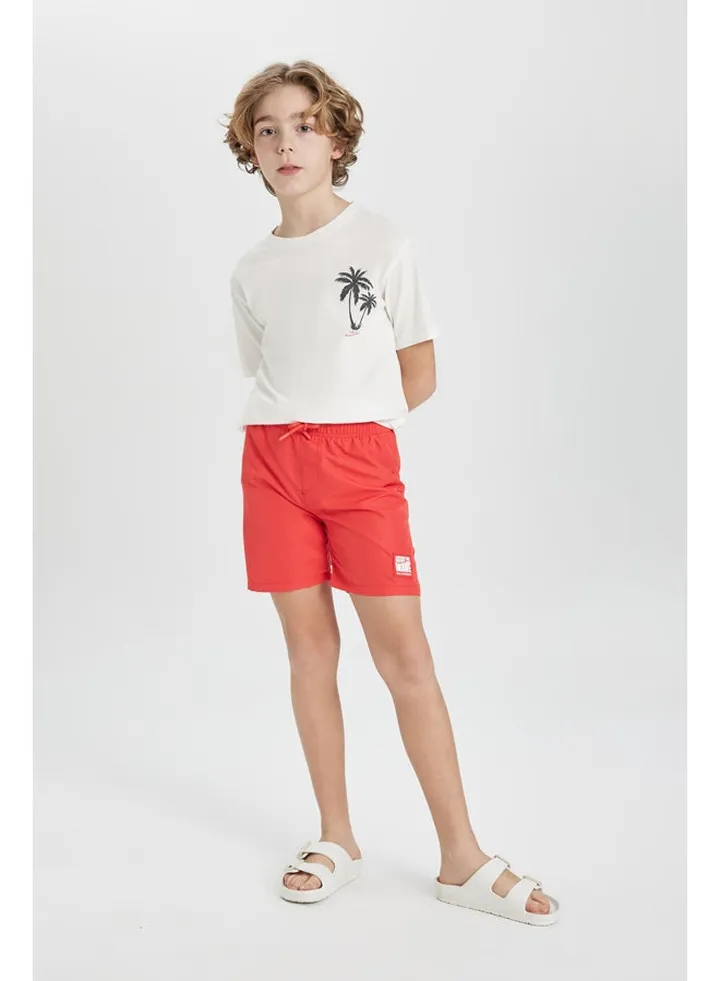 Boy Regular Fit Woven Swimming Shorts