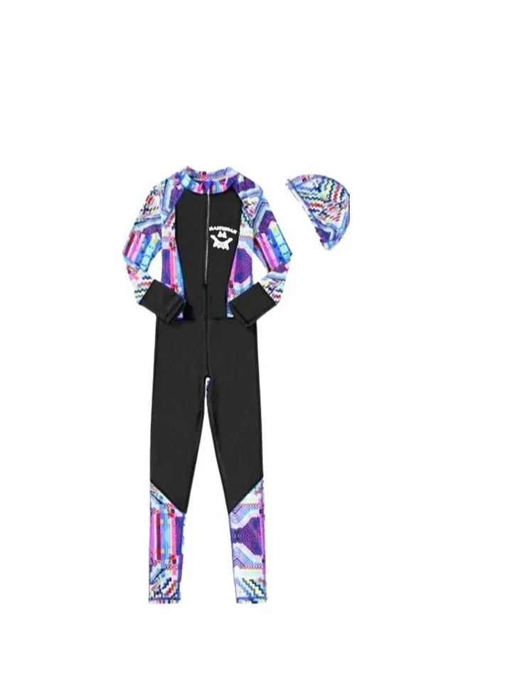 A black swimsuit for boys