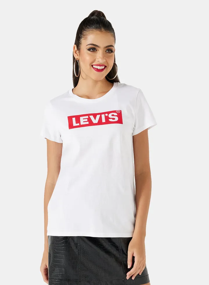 Logo Perfect T-Shirt White/Red