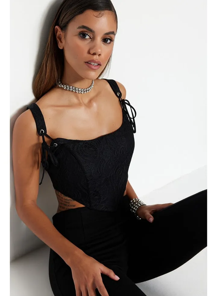 Woman Bustier Black