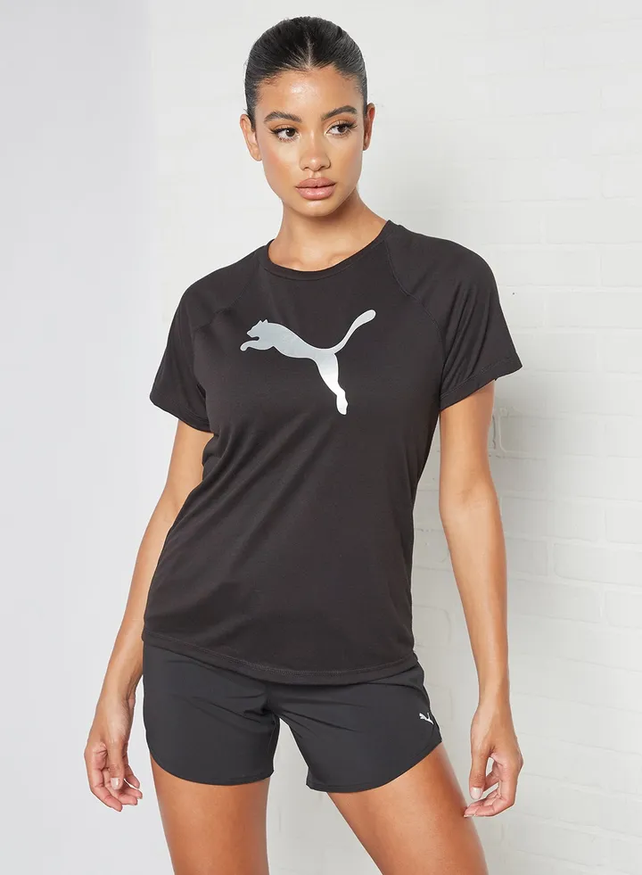 Evostripe T-Shirt Black