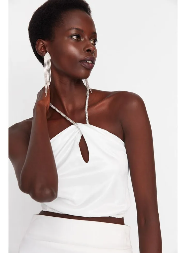 Woman Bustier Ecru
