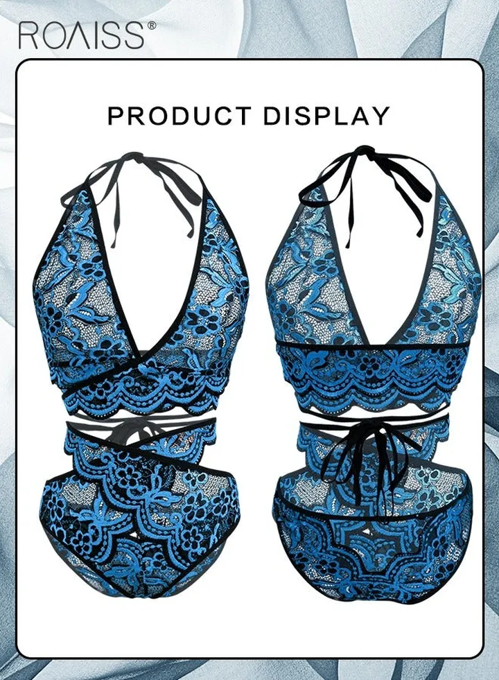 Women's Fashion Bra Suit Lace Splice Underwear Combination Removable Bra Cushion Bra Adjustable Shoulder Strap Underwear Set