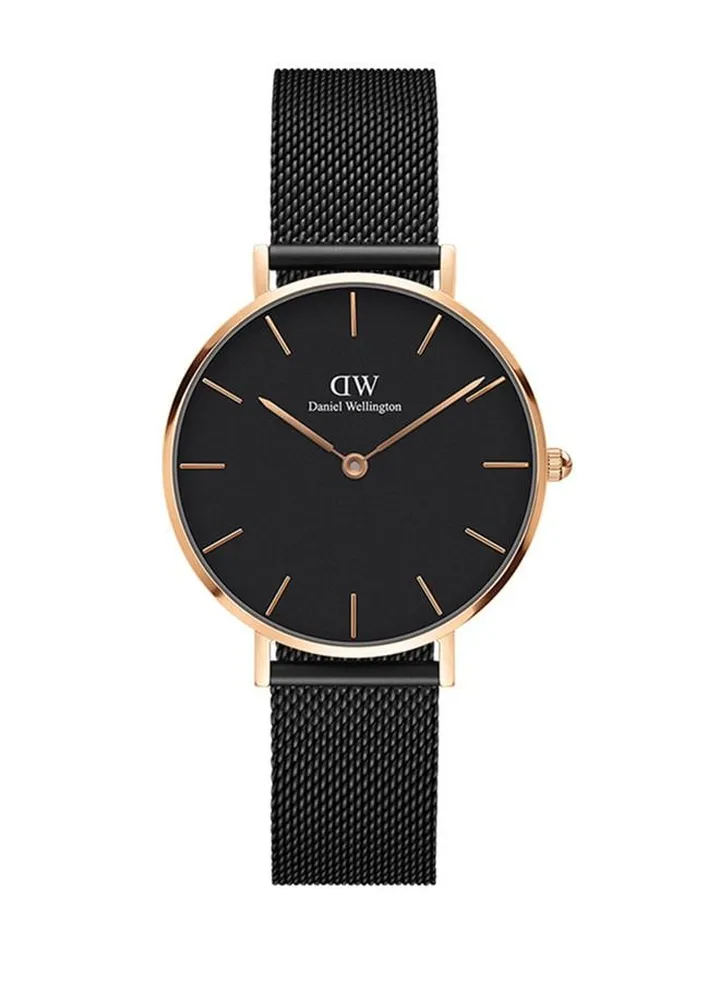 Daniel Wellington petite ashfield for women Petite Sterling watch-32mm DW00100201 Black Stainless Steel Ladies strap