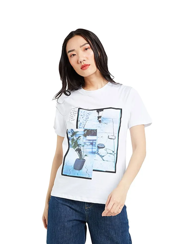 Fashionista T-Shirt Bright White
