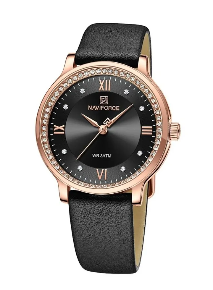 Women's Leather Wrist Watch NF5036