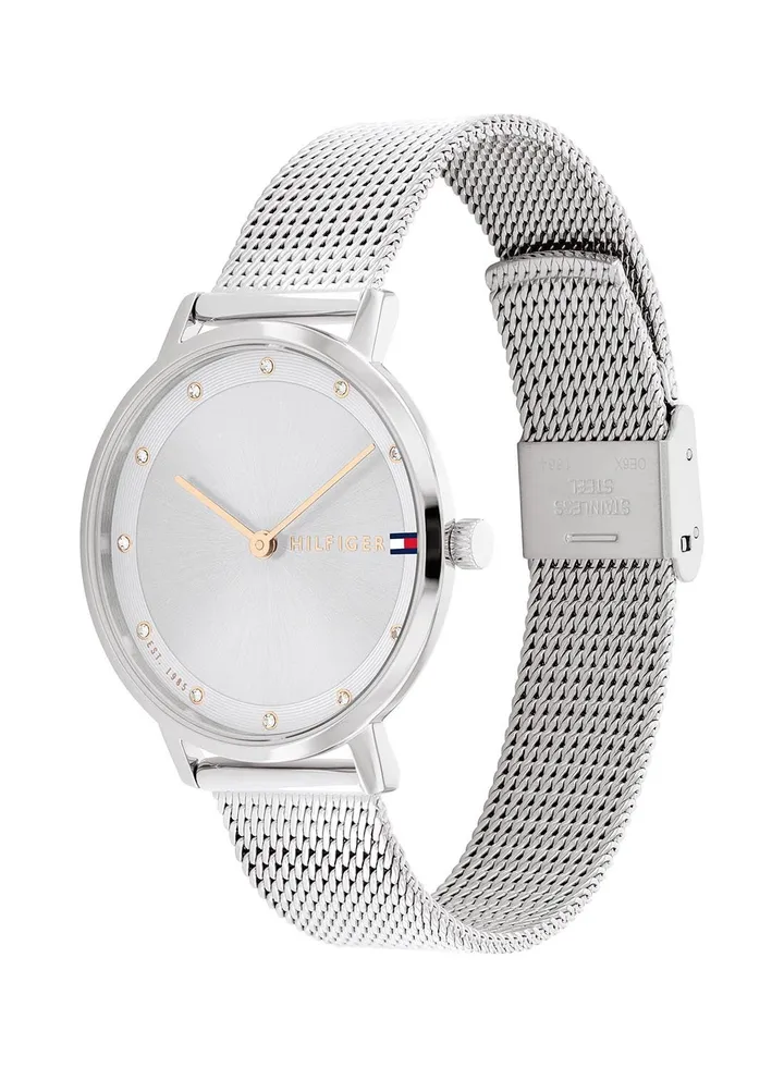 Women's Analog Round Shape Stainless Steel Wrist Watch 1782665 - 35 Mm 