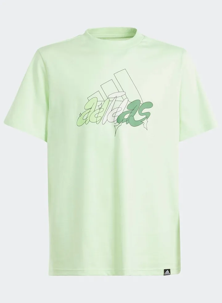 Table T-Shirt Illustrated Graphic T-Shirt