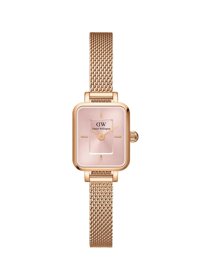Daniel Wellington Ladies Mini Watch Rose Gold blush stainless steel