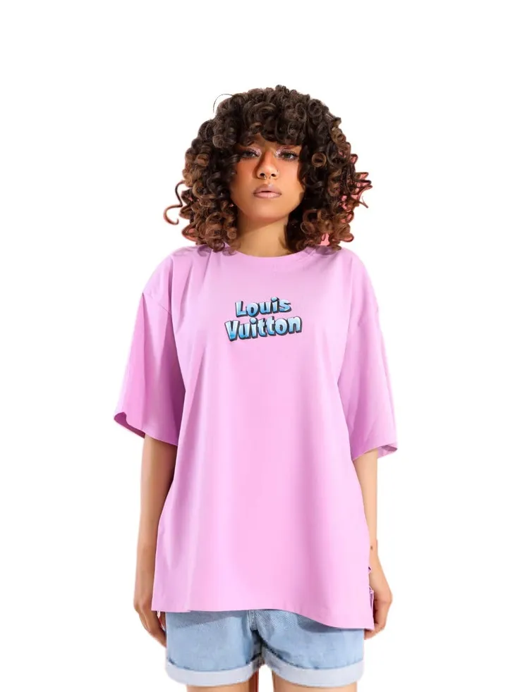 "Printed half sleeve T-shirt "