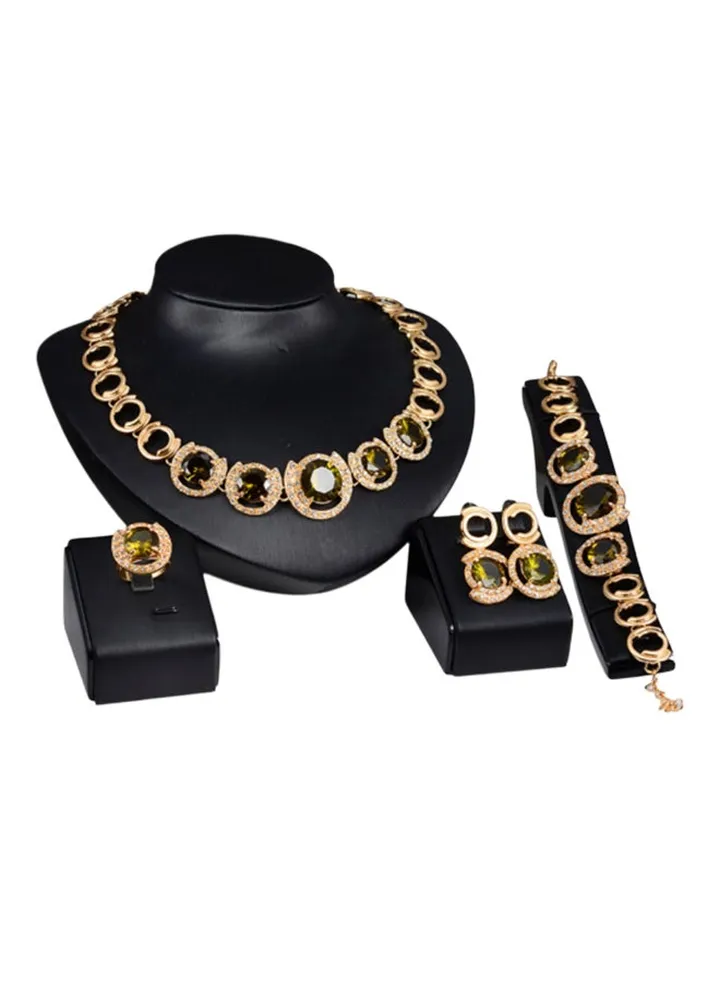 4-piece Necklace Earrings set