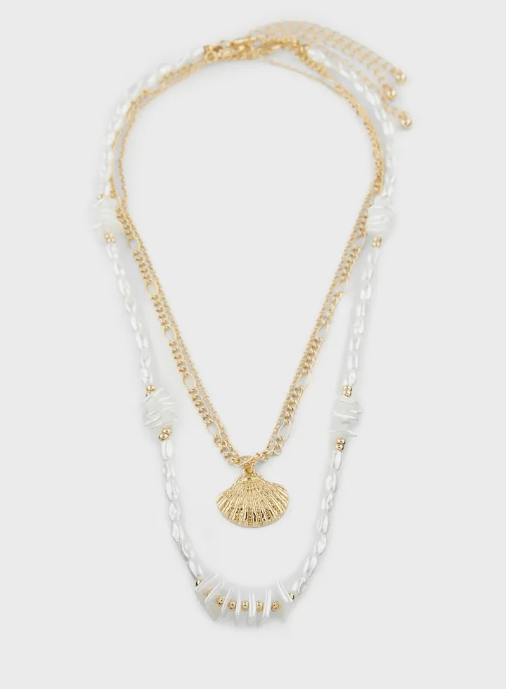 3 Pack Mix Pearl Necklace