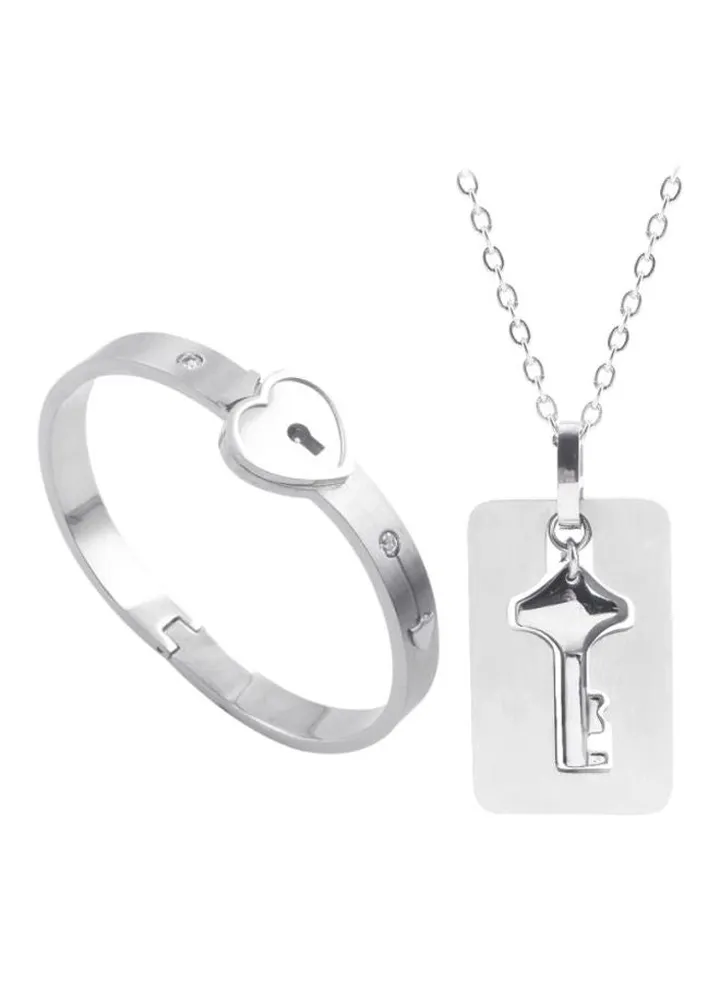 2-Piece Stainless Steel Jewelry Set