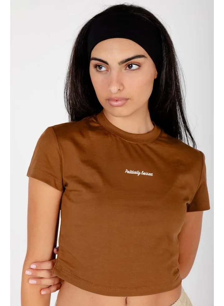 Politically Correct Cropped Tee